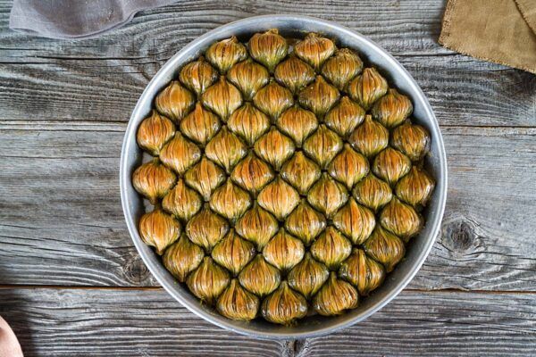 Antep Fıstıklı Midye Baklava (1 kg) - Görsel 3