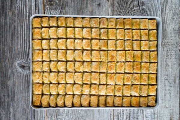 Antep Fıstıklı Mini Baklava (1 kg) - Görsel 6
