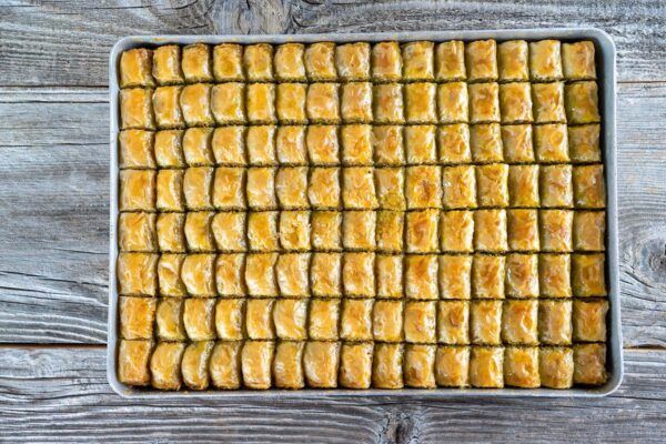 Antep Fıstıklı Mini Baklava (1 kg) - Görsel 7