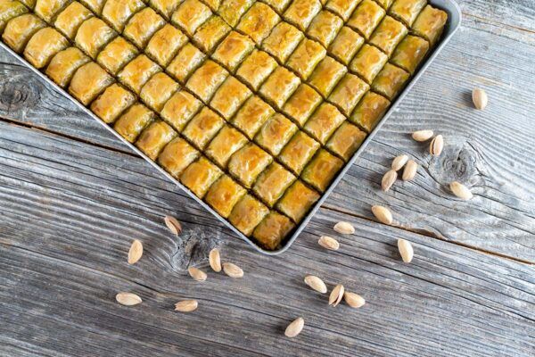 Antep Fıstıklı Mini Baklava (1 kg) - Görsel 2